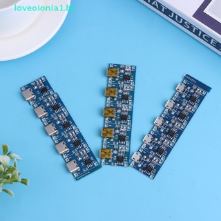 Loveoionia1 บอร์ดชาร์จลิเธียม ไมโคร USB 5V 1A TYPE-C 18650 TC4056A TP4056 br 5 ชิ้น