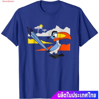 เสื้อยืดแขนสั้น Disney The Lion King Zazu Pride Lands T-Shirt Mens Womens T-shirts_05