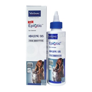 Virbac EpiOtic SIS น้ํายาทําความสะอาดหู 125 มล. สําหรับสุนัขและแมว