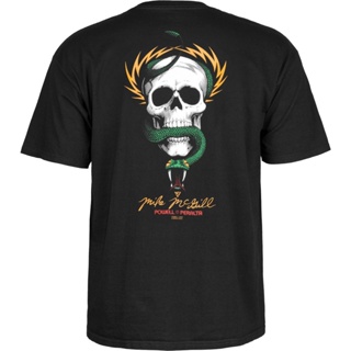Powell Peralta Mike McGill Skull & Snake T-shirt ( Black )_01