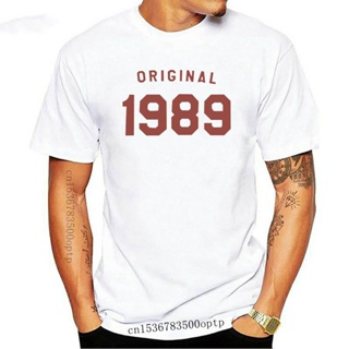 Tee Cotton T-Shirt New 30th Birthday Mens Graphic Fathers Day Gifts For Daddy s 1989 Fashion 100% Clothes Summer _03