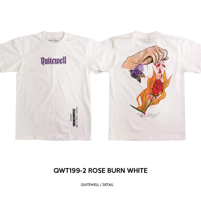 qwt199-1-2-rose-burn-เสื้อยืด-สีดำ-ขาว