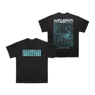 Short Sleeve Oversized T-Shirt Printed Integrity ALL DEATH IS MINE PREMIUM MERCH PRE ORDER MUSIC For Men S-4XL_01
