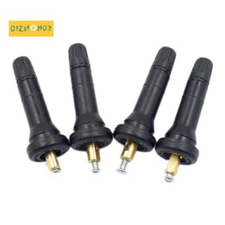 หัวฉีดวาล์วเซนเซอร์แรงดันลมยาง Tpms สําหรับ Chevrolet Renault Ford จํานวน 4 ชิ้น