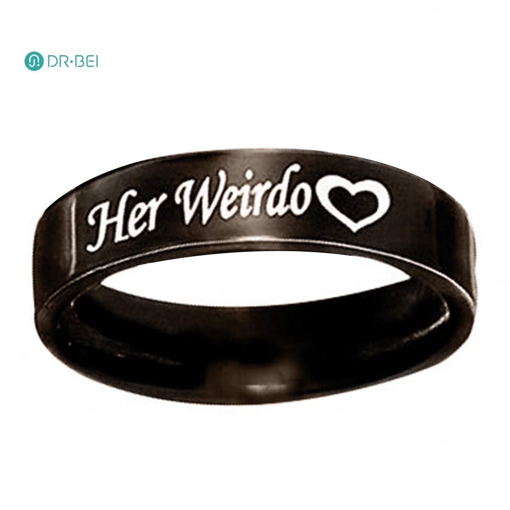 dr-bei-แหวนหมั้น-พิมพ์ลายตัวอักษร-his-crazy-her-weirdo-เครื่องประดับ-สําหรับคู่รัก-งานแต่งงาน-1-ชิ้น