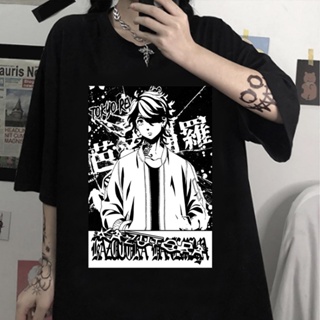 Hanemiya Kazutora Print T-shirt Hot Anmie Tokyo Revengers Casual T-Shirt Men Women Harajuku Manga Hip Hop Tops Tees_07