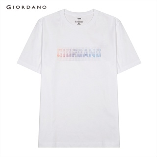 ภาพหน้าปกสินค้าGIORDANO เสื้อยืดผู้ชาย Men\'s Giordano Print Tee 01092204 ซึ่งคุณอาจชอบราคาและรีวิวของสินค้านี้