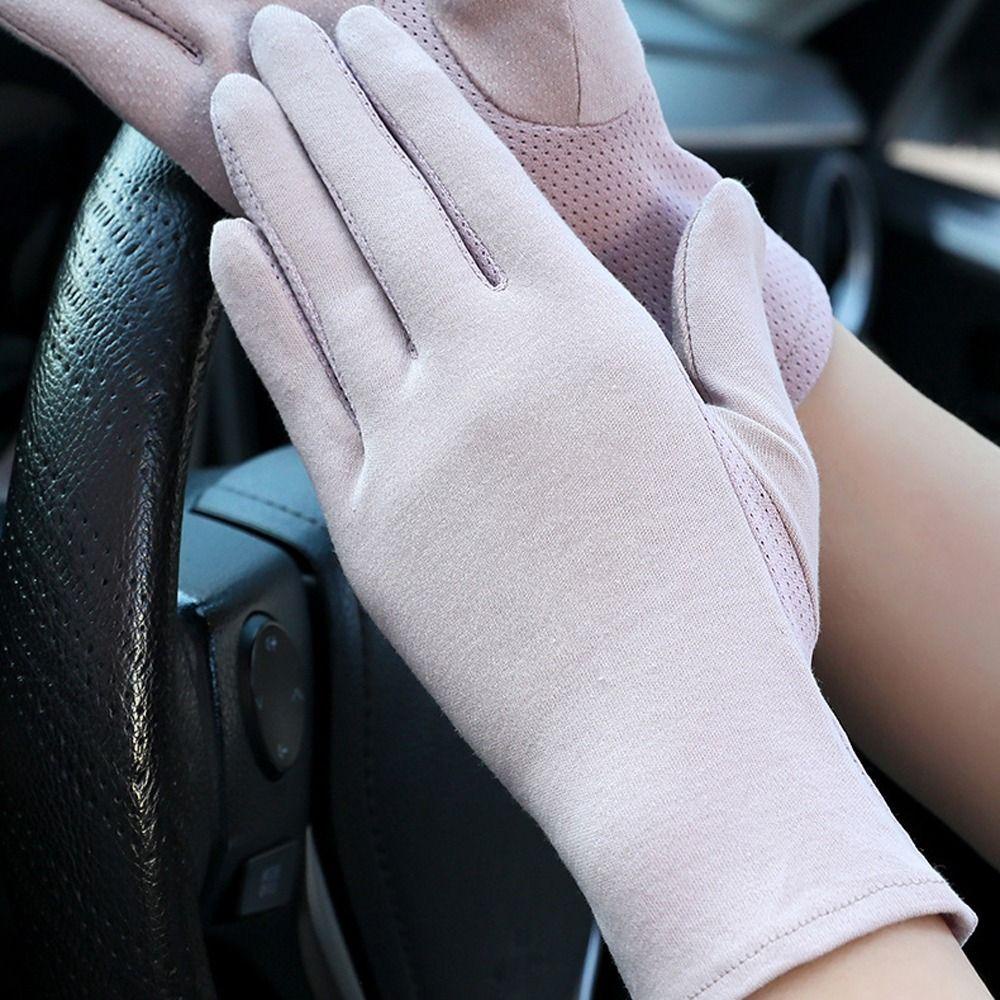 ahour-ถุงมือขับรถ-ผู้หญิง-ป้องกันแสงแดด-ถุงมือขับขี่-แบบบาง-หน้าจอสัมผัส-กันลื่น-ถุงมือป้องกันรังสียูวี-ถุงมือกลางแจ้ง