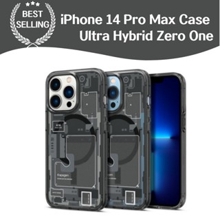 [Spigen] เคส iPhone 14 Pro Max Ultra Hybrid Zero One (MagFit) Spigen Ultra Hybrid Zero One iPhone 14 Pro Max พร้อม MagFit - เคสกันกระแทก และใส สําหรับ Apple