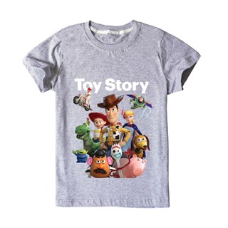 2020 Toy Story Fashion Printing Kids T-shirts Boys Short Sleeve T Shirts Girls Tee Shirt Tops Children Summer Cloth_05