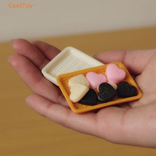 Cooltoy โมเดลอาหาร ขนมปัง ขนาดเล็ก สําหรับตกแต่งบ้านตุ๊กตา ห้องครัว 5 ชิ้น