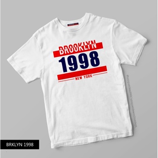 【Hot sale】Brooklyn 1998 Shirt Minimalist Graphic & Statement Tees, Round Neck Shirt , Graphic Custo_03