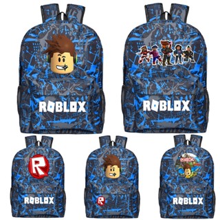 กระเป๋าเป้สะพายหลัง กระเป๋านักเรียน พิมพ์ลาย Roblox เหมาะกับของขวัญวันเกิด สําหรับผู้ใหญ่ และเด็ก