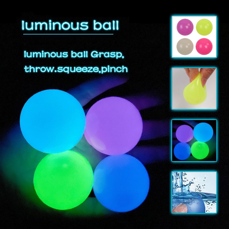 luminous-target-ball-sucker-sticky-decompression-ของเล่นสำหรับเด็กวัยรุ่นและผู้ใหญ่ที่มีสีสัน-tpr-ของเล่นลูกบอลสีสุ่ม