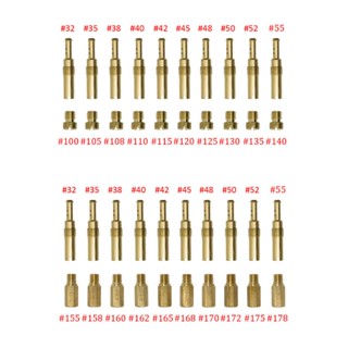 Edb* คาร์บูเรเตอร์หลัก ติดตั้งง่าย อุปกรณ์เสริม สําหรับรถมอเตอร์ไซด์ GY6 CVK PWK PE 20 ชิ้น