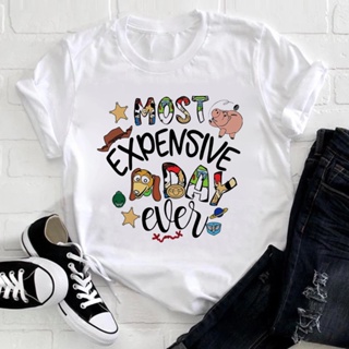 Toy Story Element Letter Printed T shirt Woman  Fashion Design Clothes Teens Tee Summer Breathable Women Blouse_05