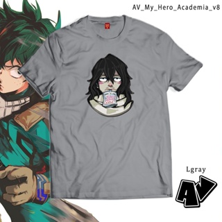 AV merch My Hero Academia shirt Boku no Hiro Akademia ishirt Aizawa Tshirt v8 for women and men_04