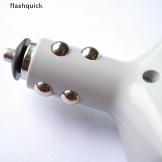 Flashquick ตัวแปลงไฟ USB ในรถยนต์ คุณภาพสูง 12V/24V เป็น 220V ตัวแปลงไฟอินเวอร์เตอร์ในรถยนต์ ที่ชาร์จโทรศัพท์มือถือ พร้อมหม้อแปลง USB ที่ดี