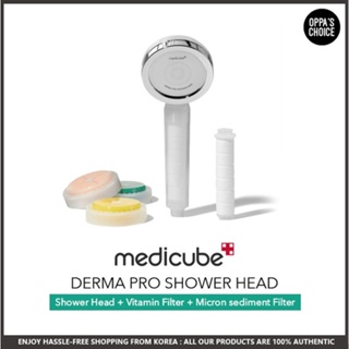 [READY TO SHIP] MEDICUBE DERMA PRO SHOWER HEAD (Shower Head + Vitamin Filter + Micron sediment Filter)