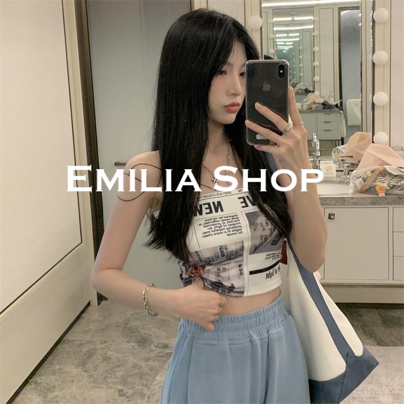 emilia-shop-เสื้อกล้ามครอป-เสื้อแขนกุด-สไตล์เกาหลี-a20k0ci