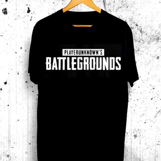 ผ้าฝ้ายแท้เสื้อยืด พิมพ์ลายเกม PUBG PLAYERUNKNOWNS BATTLEGROUNDS M1S-4XL_01