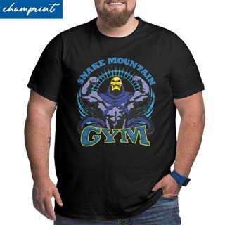 Snake Mountain Gym Fitness T-Shirt Men He-Man And The Masters Of The Universe T Shirt Big_01