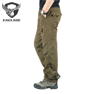 Eagblade กางเกงคาร์โก้ยุทธวิธี สําหรับผู้ชาย J16 สีน้ําตาล