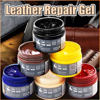 EIDECHSE 50Ml Leather Repair Household Gel For Car Seats Sofa Scratch Rips Ares Scuffs Holes -FE