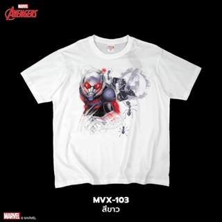 Power 7 Shop เสื้อยืดการ์ตูน มาร์เวล ANT-MAN ลิขสิทธ์แท้ MARVEL COMICS  T-SHIRTS (MVX-103)_11