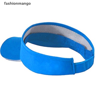 [fashionmango] หมวกกันแดด ระบายอากาศ ปรับได้ ป้องกันรังสียูวี แฟชั่นฤดูร้อน สําหรับผู้ชาย ผู้หญิง พร้อมส่ง