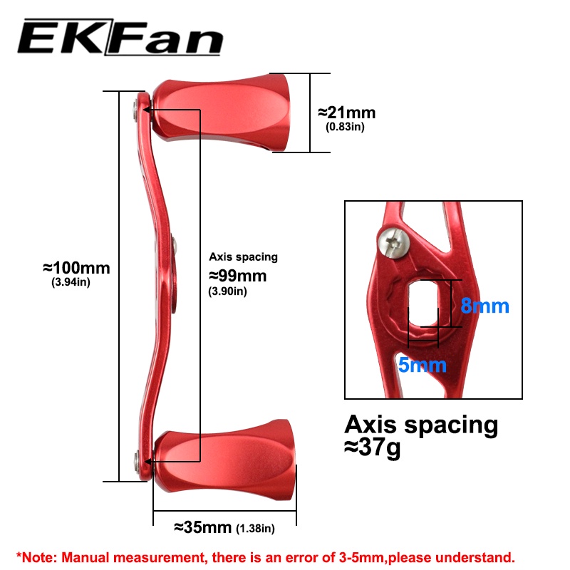ekfan-อุปกรณ์เสริมคันเบ็ดตกปลา-ยาว-100-มม-สําหรับ-daiwa-abu-shimano-8-5-7-4-shimano-diy