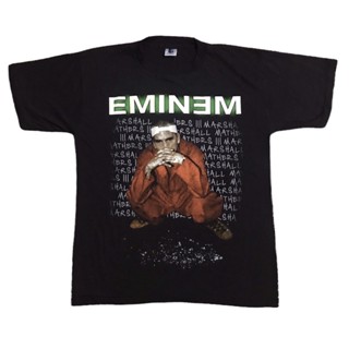 เสื้อยืดวง EMINEM  90’ ผ้าฟอกนุ่ม ใส่สบายนิ่ม Size “ L / XL