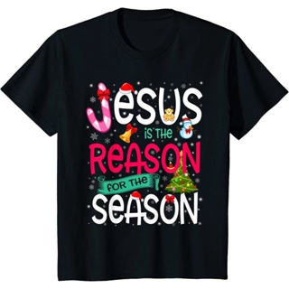 เสื้อยืด ลาย Jesus Is The Reason For The Season คริสต์มาส สุดฮา l_04