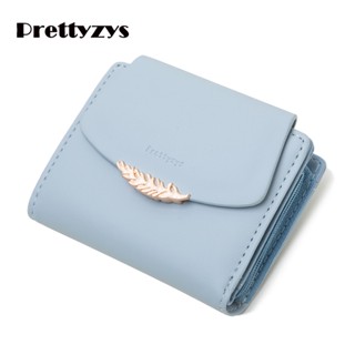 Wallet Prettyzys 2023 Fashion Korean Pu Leather Short For Women