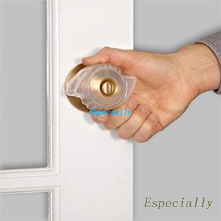 ESP Luminous Silicone Door Lock Covers Thick Soft Door Knob Dust Lid Anti-collision