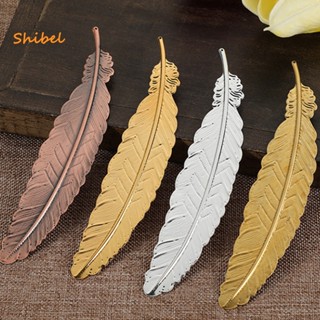 Shibel ที่คั่นหนังสือ รูปขนนก ป้องกันการซีดจาง สําหรับเด็กนักเรียน