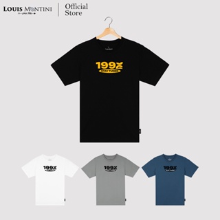 Louis Montini เสื้อยืด Unisex T-Shirt ผ้าคอตตอน 100% Super soft (1996.stay tuned) LMTM03_03