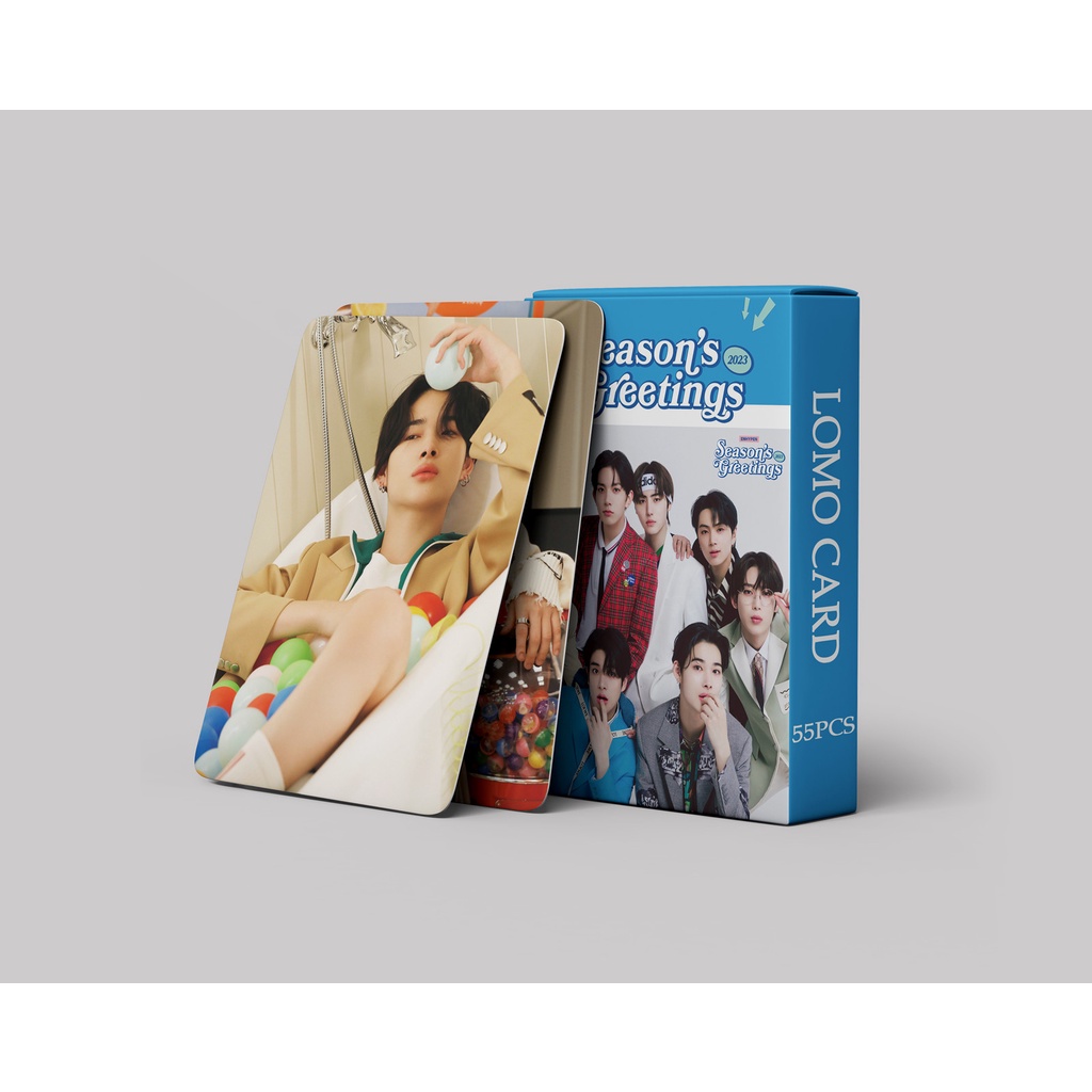 รายละเอียดเพิ่มเติมเกี่ยวกับ Linxx โปสการ์ด อัลบั้มโลโม่ ลายศิลปินเกาหลี SEASON'S GREETINGS ENHYPEN 2023 55 ชิ้น