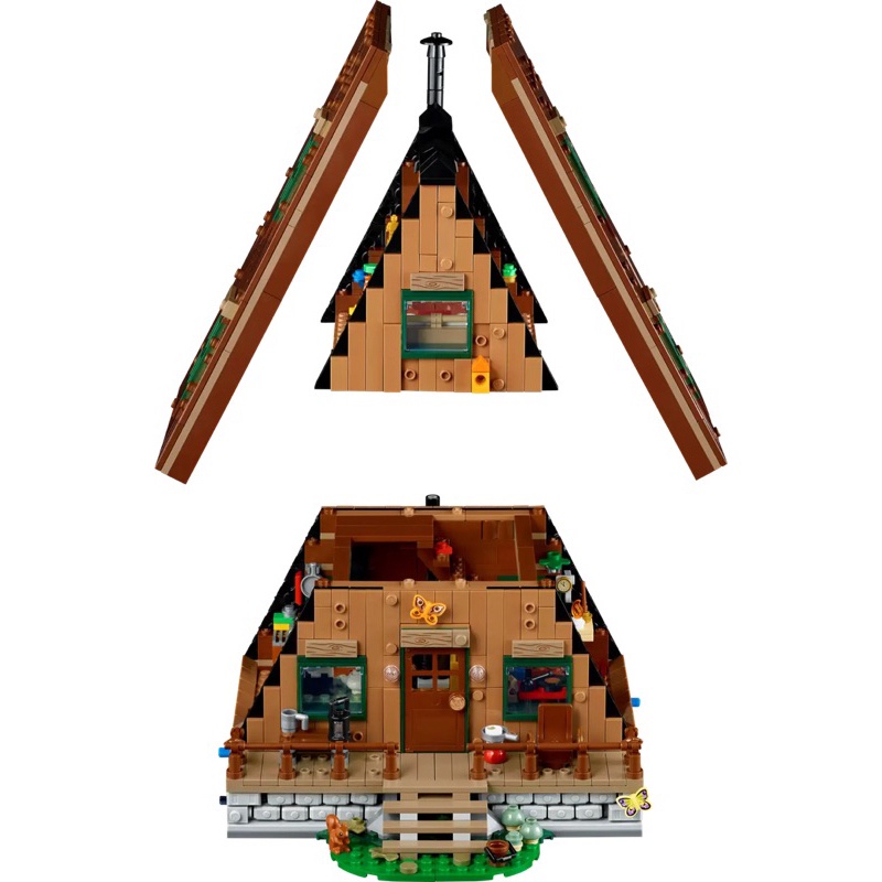 กล่องสวย-พร้อมส่ง-lego-21338-a-frame-cabin-เลโก้ของใหม่-ของแท้-100