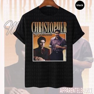 T-Shirtเสื้อยืด พิมพ์ลาย Christopher Moltisanti Homage The Soprano สําหรับผู้ชาย S-5XL