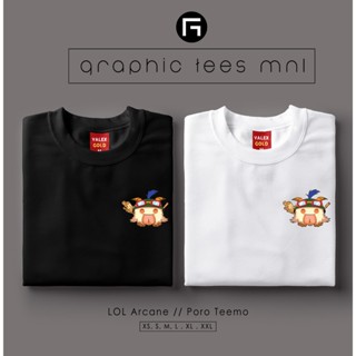 Graphic Tees MNL League of Legends LOL Arcane 415 Poro Teemo Vector Customized Shirt Unisex Tshirt_03