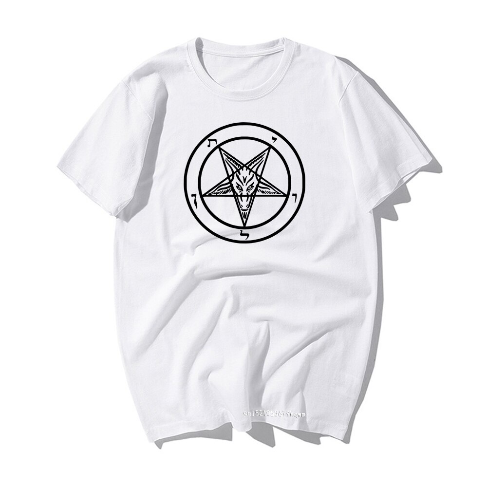 เสื้อยืด-พิมพ์ลายดาวห้าแฉก-gothic-occult-satan-สีขาว-สําหรับผู้ชายs-5xl-01