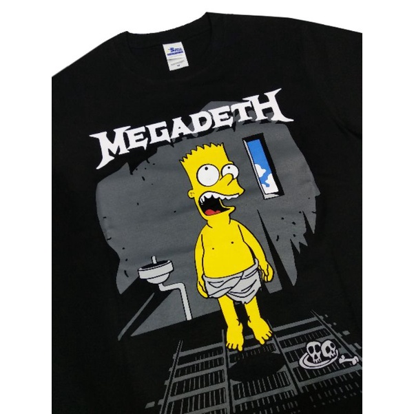 เสื้อยืด-พิมพ์ลายวงร็อค-megadeth-simpsons-megadeth-rust-in-peace-heavy-metal-สําหรับผู้ชาย