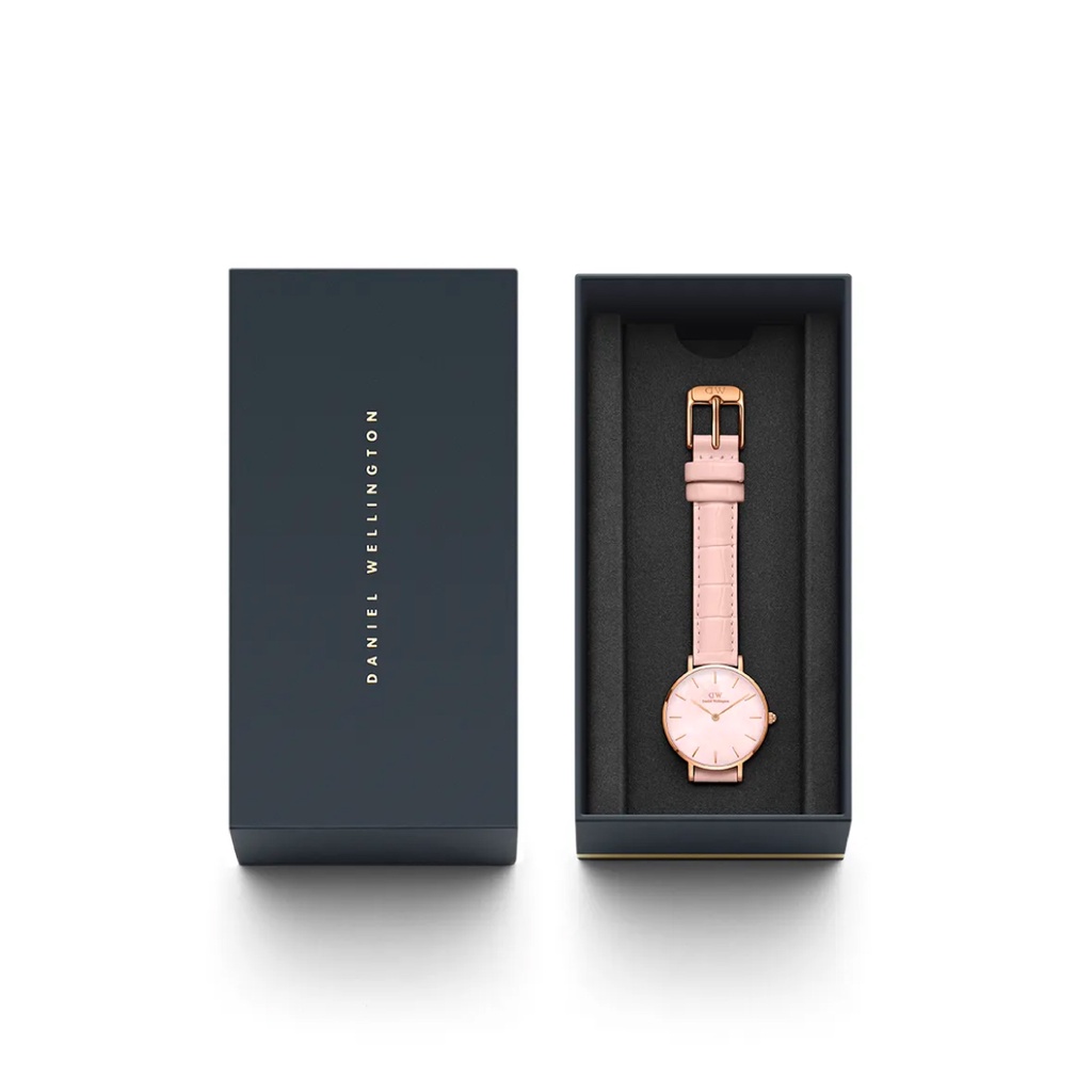 ทักแชทรับโค้ด-daniel-wellington-นาฬิกา-petite-32-rouge-rose-gold-mop-สีชมพู