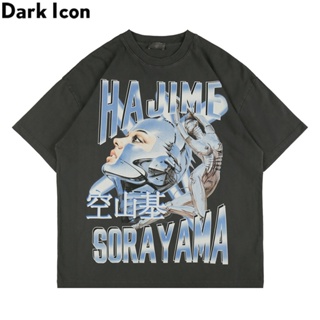 jc9 เสื้อยืดผ้าฝ้ายขนาดใหญ่พิมพ์ลาย Dark Icon Hajime Sorayama สําหรับผู้ชาย nmi_04