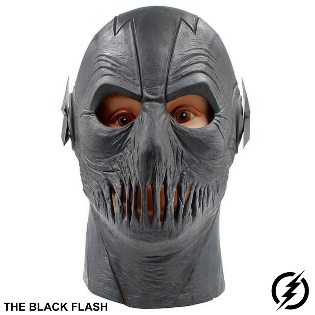 หน้ากาก DC Comics ดีซี The Black Flash แบล็คแฟลช แฟลช สีดำ Zoom ซูม ยม ...