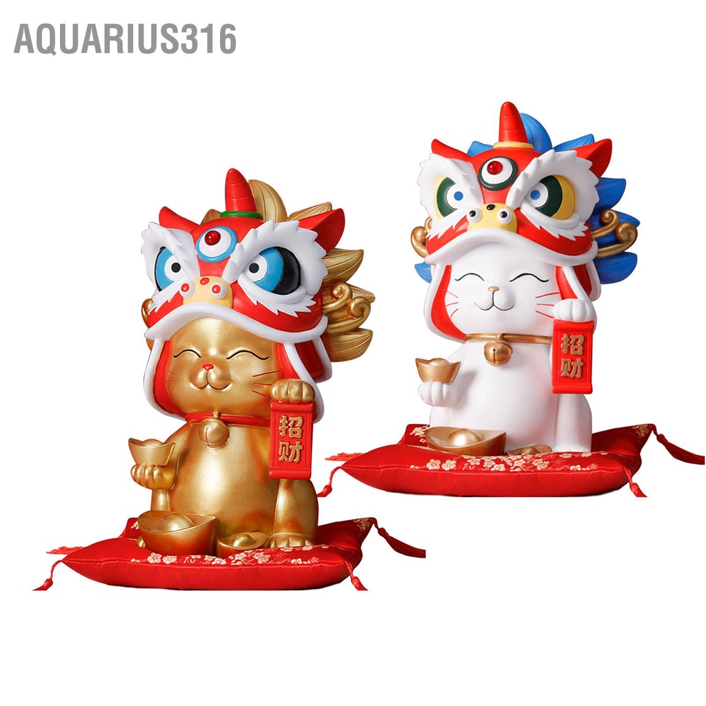 aquarius316-เครื่องประดับรูปแมวนำโชค-แมวนำโชค-หม้อออมเหรียญ-ตกแต่งธนาคาร-สำหรับสำนักงานร้านค้า