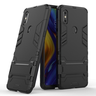 Xiaomi Mi Mix 3 / Max 3 / Poco โทรศัพท์ F1 เกราะแข็ง ตัวยึด PC + TPU ซิลิโคน เคสโทรศัพท์