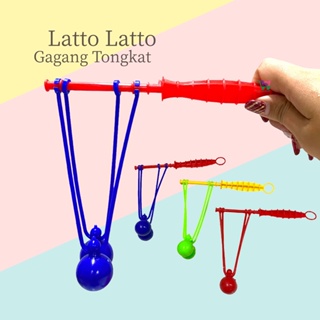ของเล่นเชือกจับ LATO-LATO MATIC TEK-TEK PLUS VIRAL Old School LATTO LATTO LATO LATO Fidget 5 ชิ้น ต่อชุด