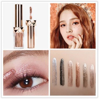 Pearl liquid eye shadow glitter stage tear eye makeup super sparkling horizontal silkworm brightener waterproof and non-halo dye